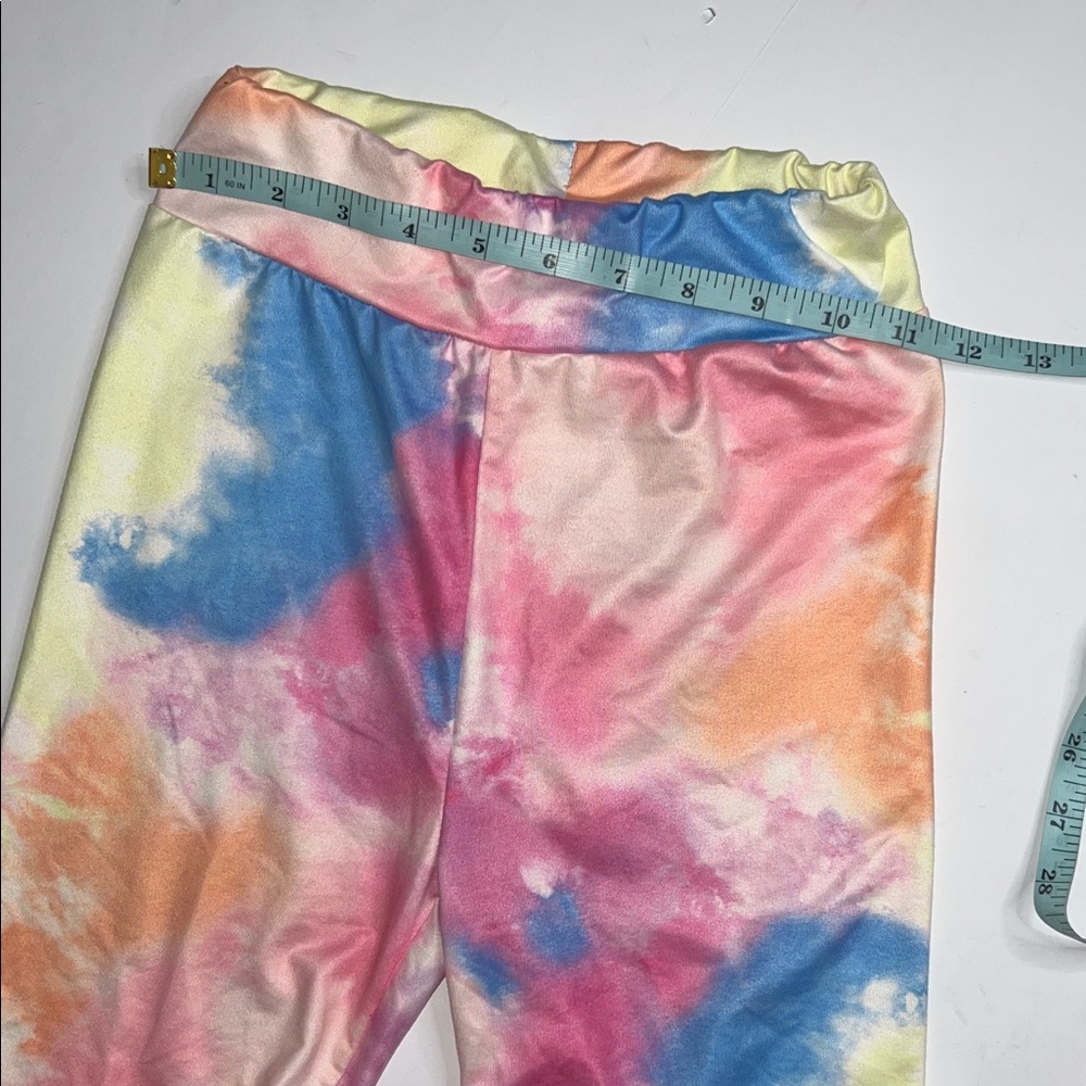 Colorful Tie-Dye Kids Shorts Set - Picture 4 of 7